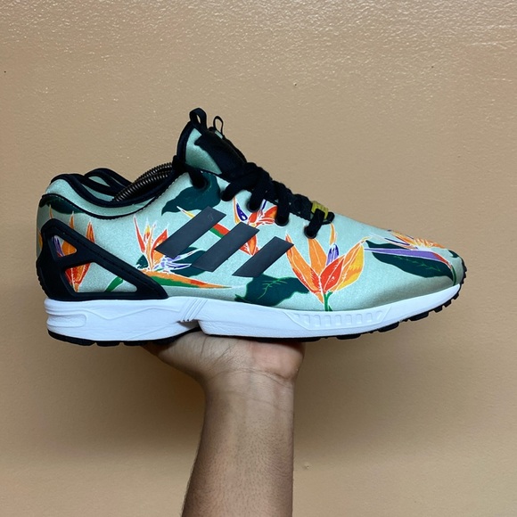 Adidas ZX Flux NPS Blush Green - Picture 1 of 17